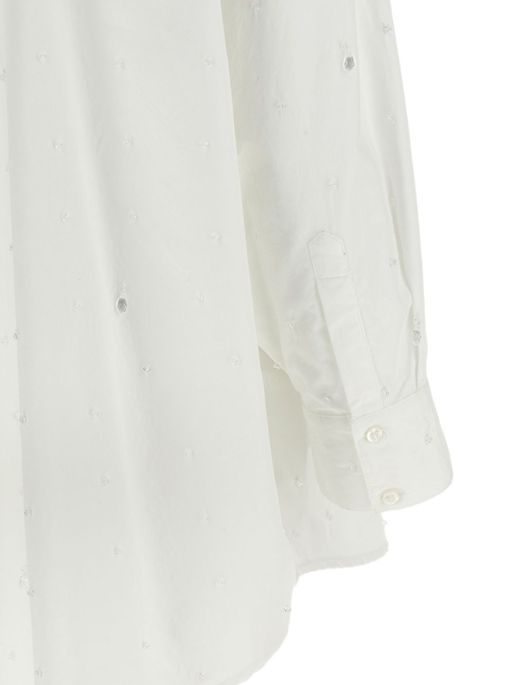 Camicia con dettagli in bianco 