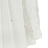 Camicia con dettagli in bianco 