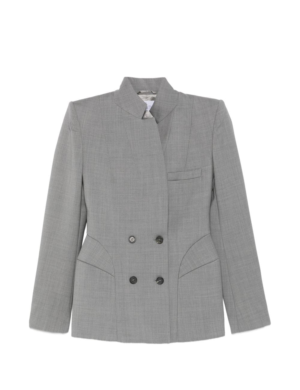 Giacca doppiopetto in grigio Giuseppe Di Morabito - donna 