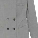 Giacca doppiopetto in grigio Giuseppe Di Morabito - donna 