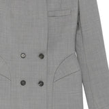 Giacca doppiopetto in grigio Giuseppe Di Morabito - donna 