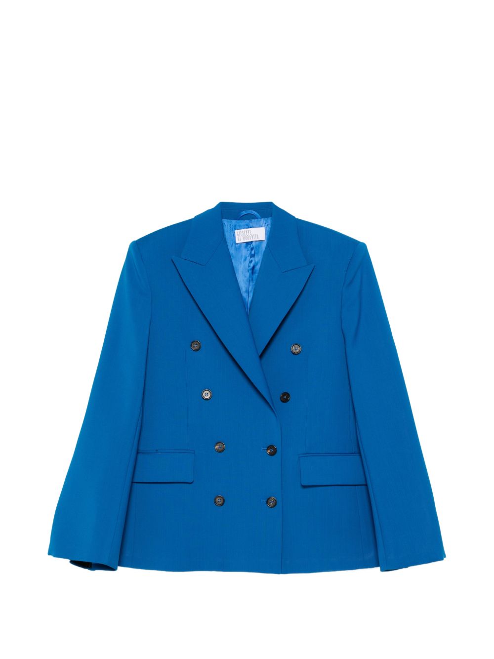 Giacca doppiopetto in blu Giuseppe Di Morabito - donna 