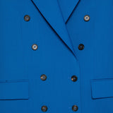 Giacca doppiopetto in blu Giuseppe Di Morabito - donna 