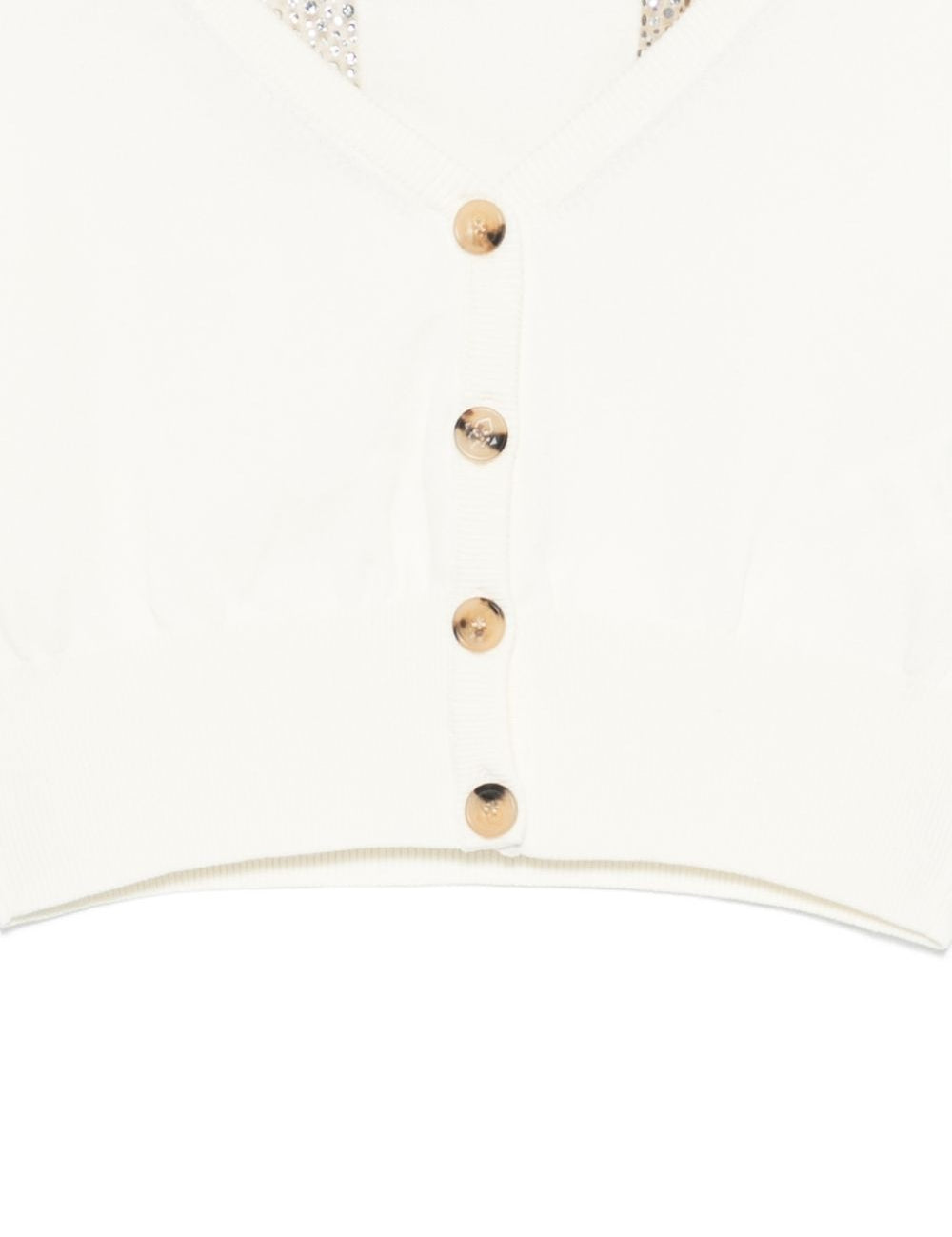 Cardigan con dettagli in bianco Giuseppe Di Morabito - donna 