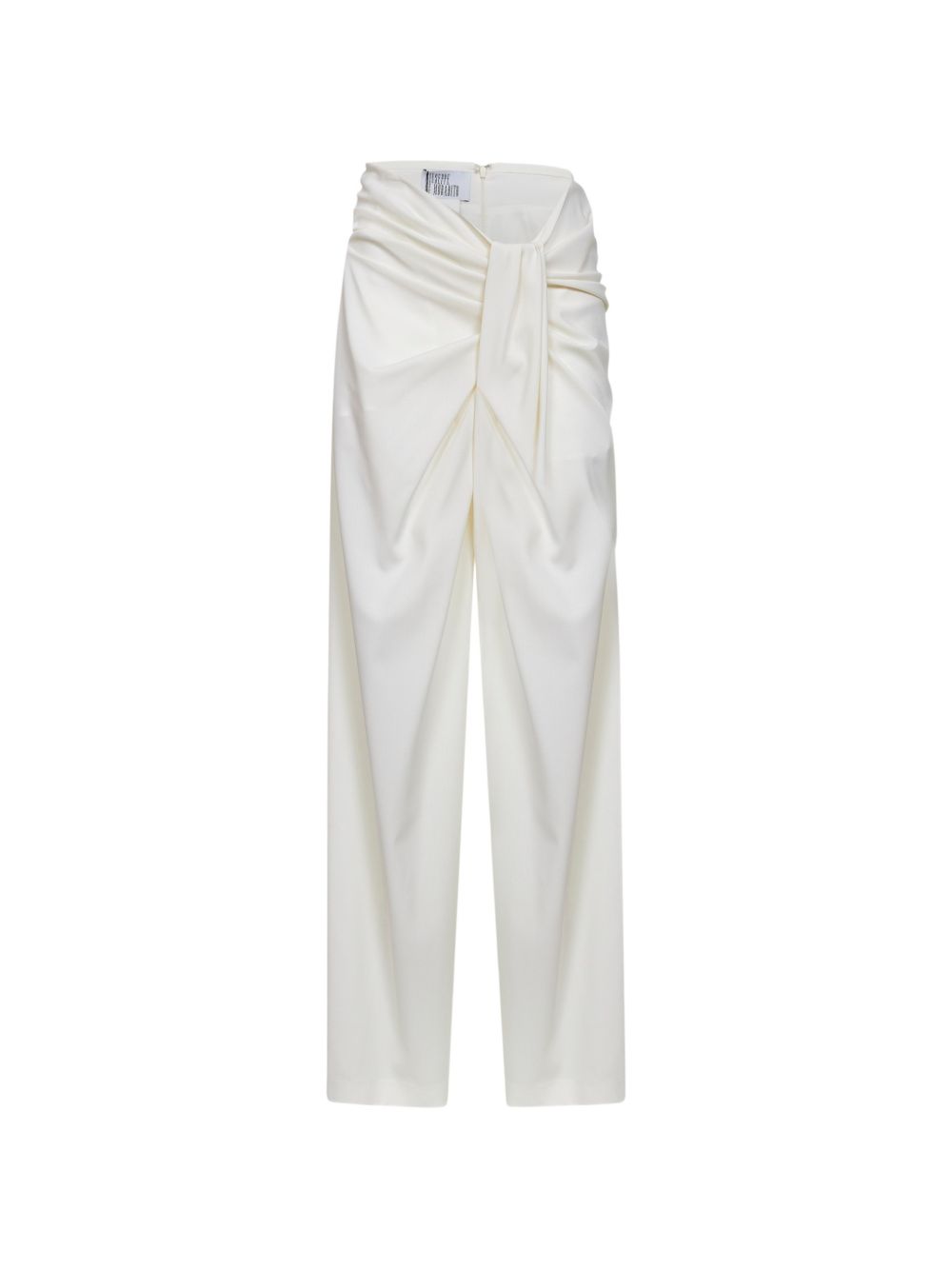 pantaloni drappeggiati in bianco GIUSEPPE DI MORABITO - DONNA 