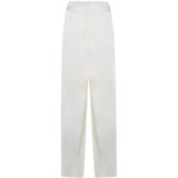 pantaloni drappeggiati in bianco GIUSEPPE DI MORABITO - DONNA 