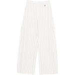 Pantaloni a righe in bianco Giuseppe Di Morabito - donna 
