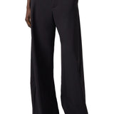 Pantaloni a gamba ampia in nero 