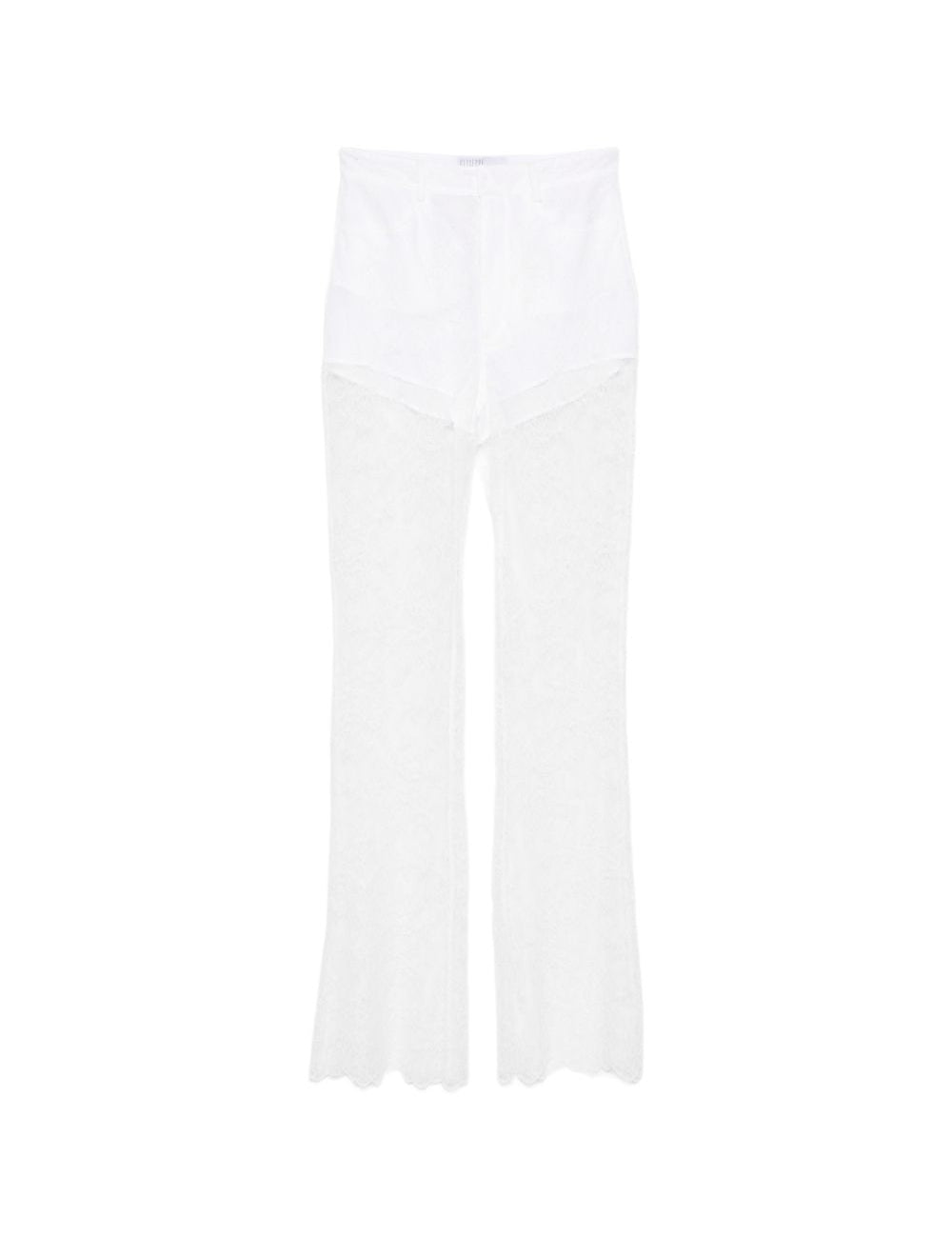 Pantaloni in pizzoin bianco GIUSEPPE DI MORABITO - DONNA 