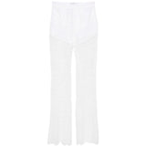 Pantaloni in pizzoin bianco GIUSEPPE DI MORABITO - DONNA 