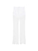 GIUSEPPE DI MORABITO White Lace Trousers - WOMEN
