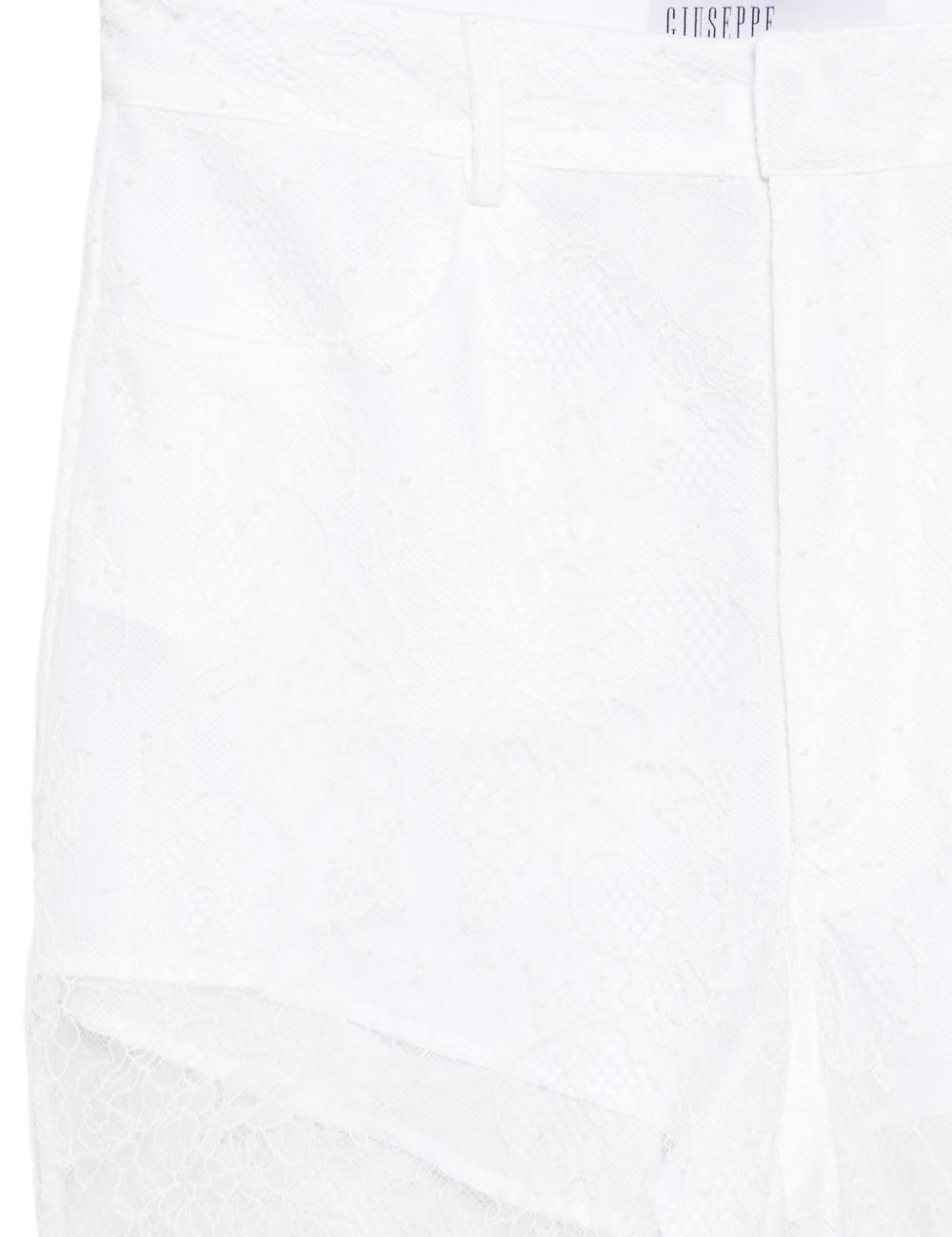 Pantaloni in pizzoin bianco GIUSEPPE DI MORABITO - DONNA 