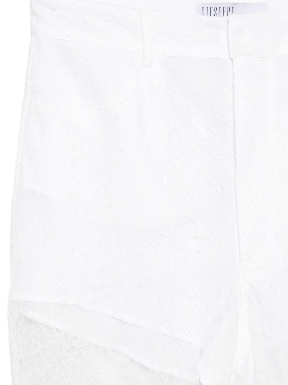 Pantaloni in pizzoin bianco GIUSEPPE DI MORABITO - DONNA 