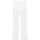 Pantaloni in pizzoin bianco GIUSEPPE DI MORABITO - DONNA 