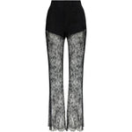 Pantaloni svasati in nero Giuseppe Di Morabito - donna 