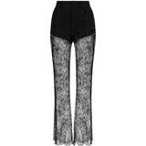 Pantaloni svasati in nero Giuseppe Di Morabito - donna 
