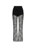 Giuseppe Di Morabito Flared Trousers in Black - Women