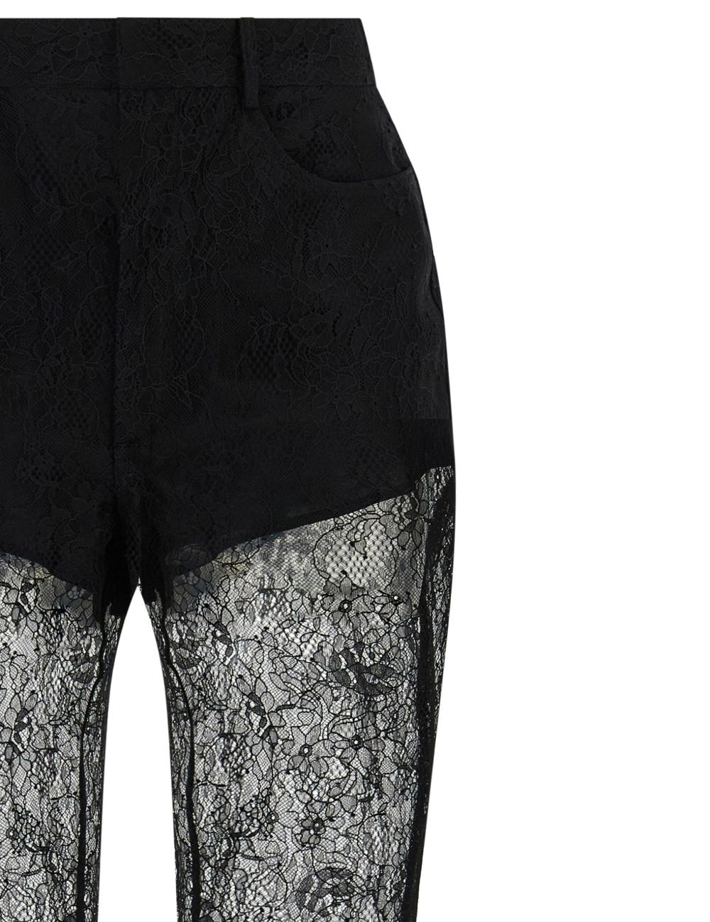 Pantaloni svasati in nero Giuseppe Di Morabito - donna 