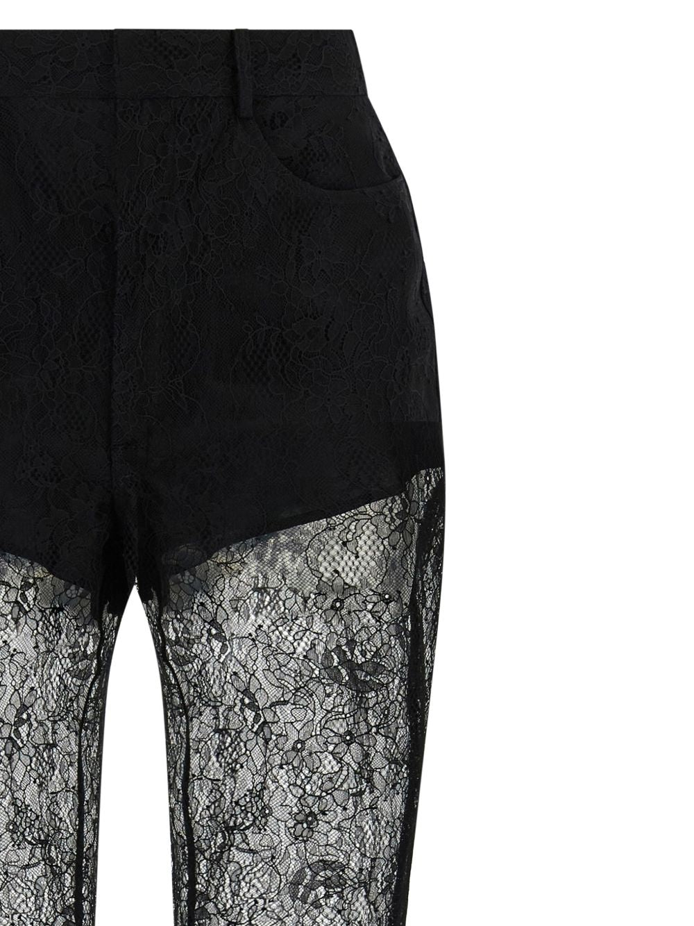 Pantaloni svasati in nero Giuseppe Di Morabito - donna 