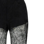 Pantaloni svasati in nero Giuseppe Di Morabito - donna 