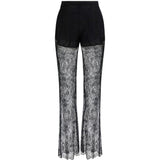 Pantaloni svasati in nero Giuseppe Di Morabito - donna 