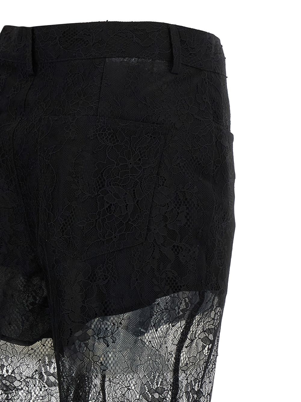 Pantaloni svasati in nero Giuseppe Di Morabito - donna 