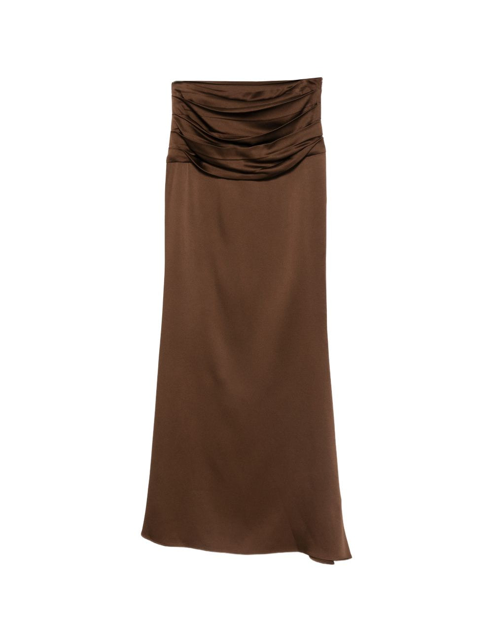 Gonna increspata in marrone Giuseppe Di Morabito - donna 