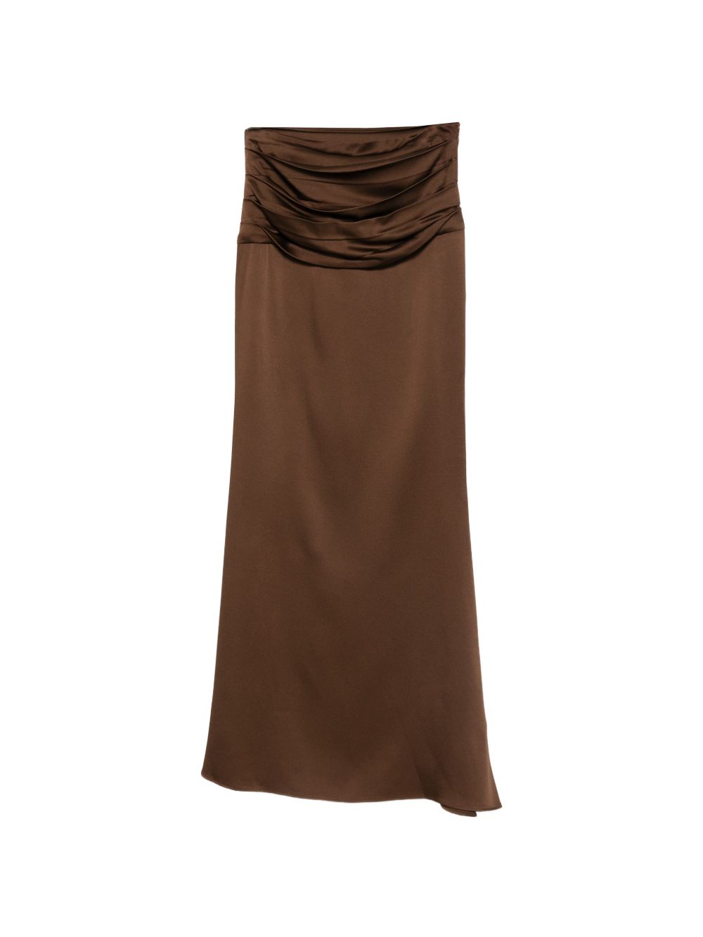 Gonna increspata in marrone Giuseppe Di Morabito - donna 