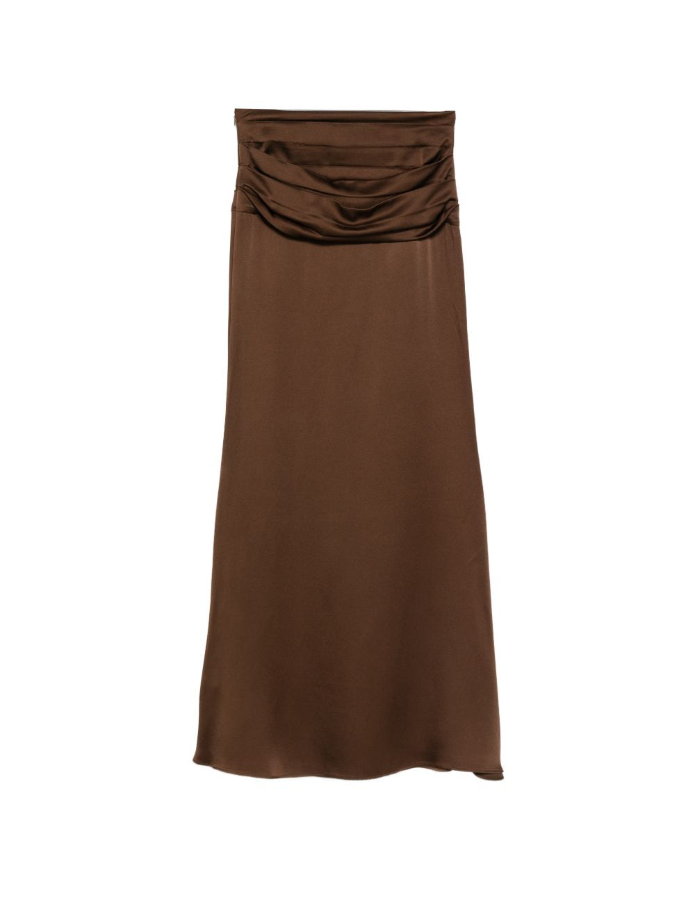 Gonna increspata in marrone Giuseppe Di Morabito - donna 