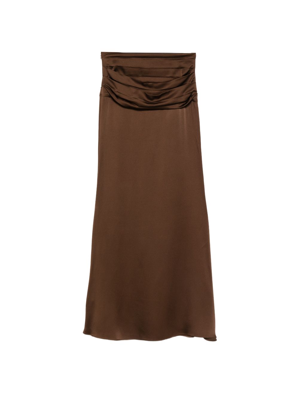 Gonna increspata in marrone Giuseppe Di Morabito - donna 