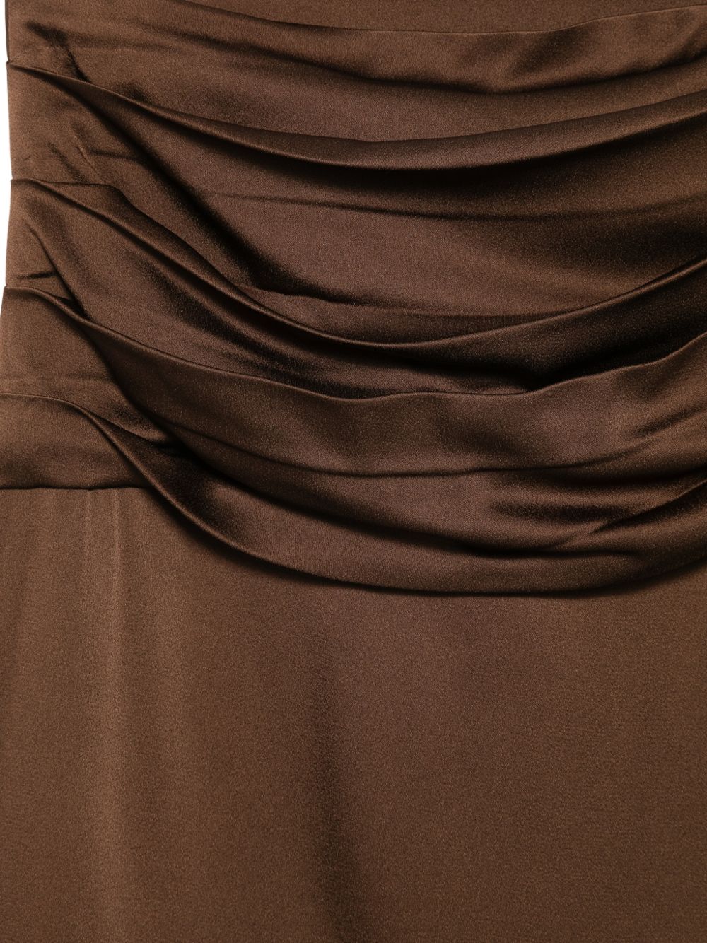 Gonna increspata in marrone Giuseppe Di Morabito - donna 