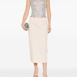 Top con cristalli in argento Giuseppe Di Morabito - donna 