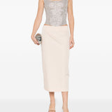Top con cristalli in argento Giuseppe Di Morabito - donna 