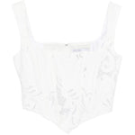 Corsetto in pizzo bianco Giuseppe Di Morabito - donna 