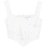 Corsetto in pizzo bianco Giuseppe Di Morabito - donna 