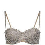 Top con decorazione in argento Giuseppe Di Morabito - donna 