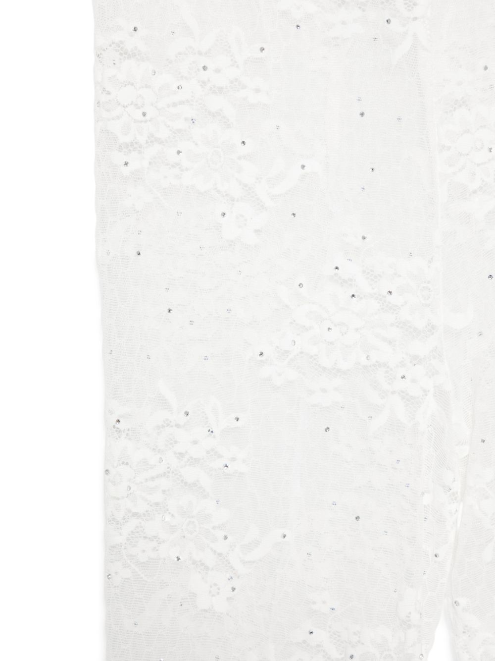 Collant in pizzo in bianco Giuseppe di morabito - donna 