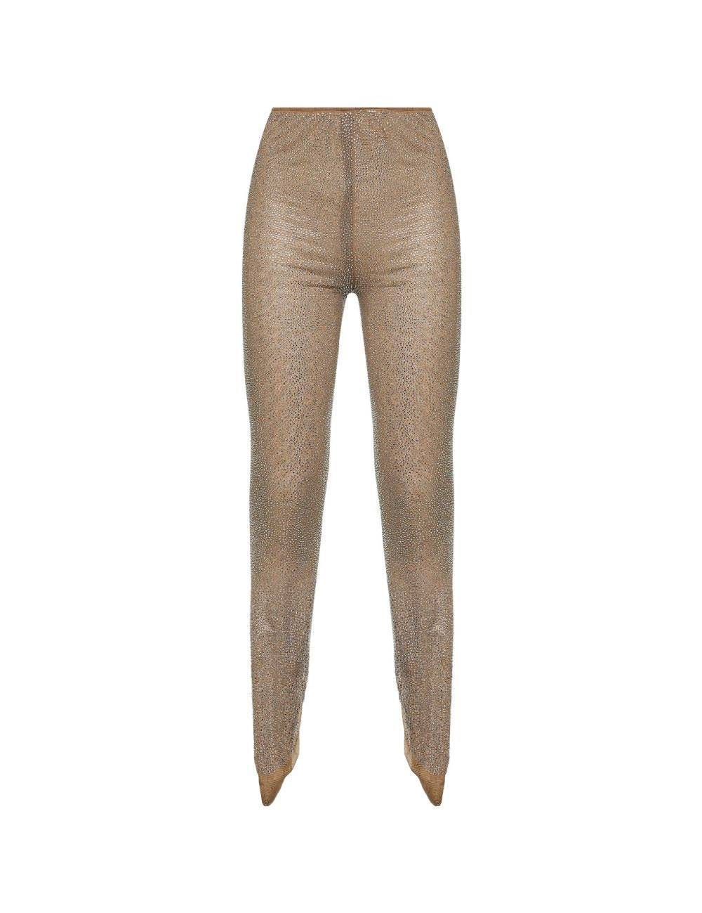 Leggings con cristalli Giuseppe Di Morabito - donna 