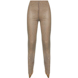 Leggings con cristalli Giuseppe Di Morabito - donna 