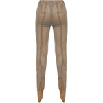 Leggings con cristalli Giuseppe Di Morabito - donna 