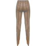 Leggings con cristalli Giuseppe Di Morabito - donna 