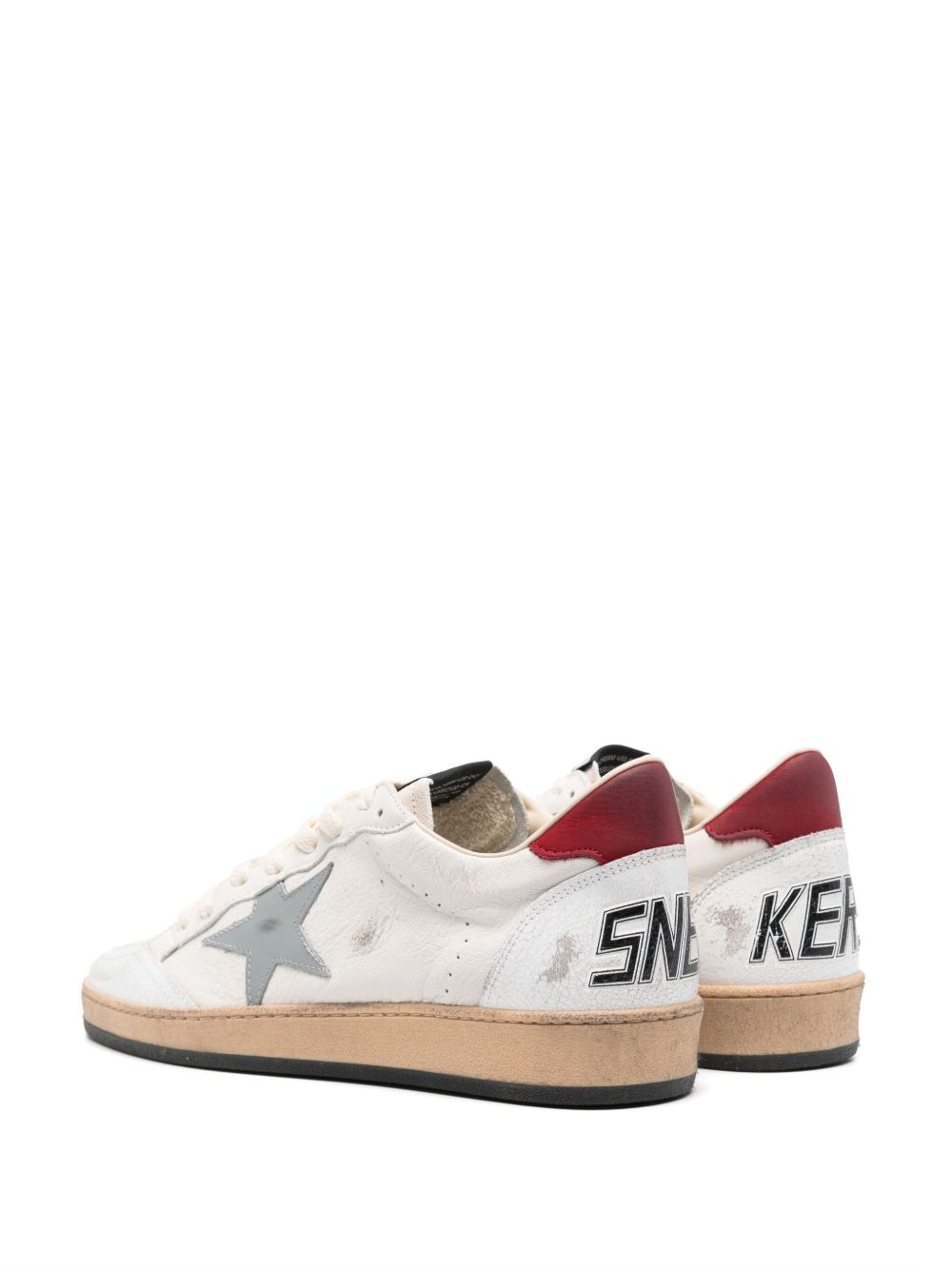 Sneakers Ball Star in bianco Golden goose - uomo 