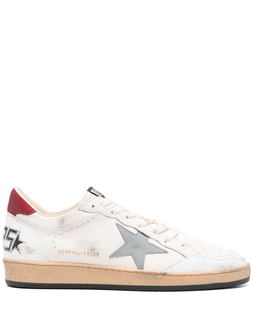 Sneakers Ball Star in bianco Golden goose - uomo 