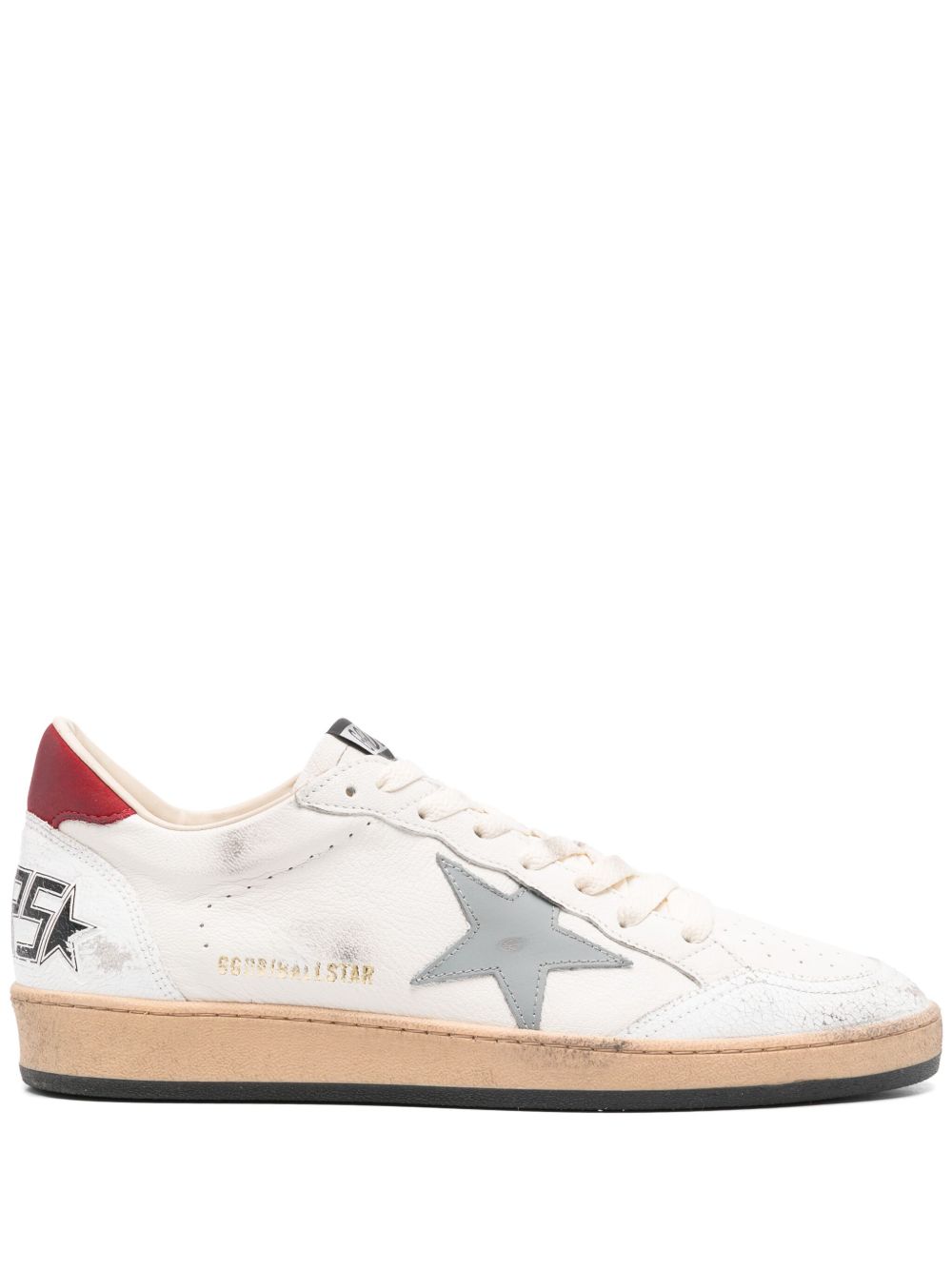 Sneakers Ball Star in bianco Golden goose - uomo 