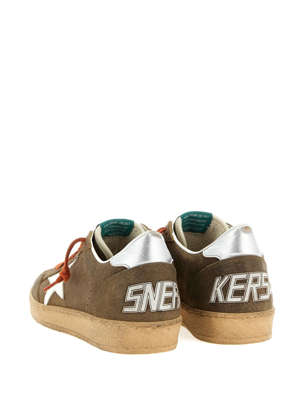 Sneakers ball star in marrone Golden goose - uomo 