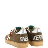 Sneakers ball star in marrone Golden goose - uomo 