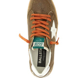 Sneakers ball star in marrone Golden goose - uomo 