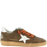 Sneakers ball star in marrone Golden goose - uomo 