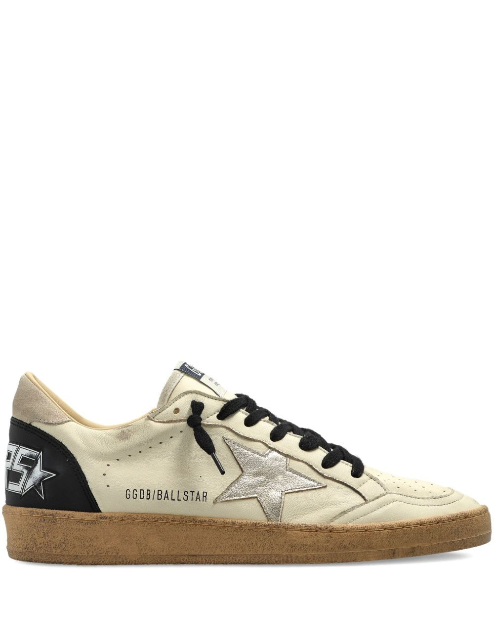 Sneakers Ball Star in beige Golden goose - uomo 