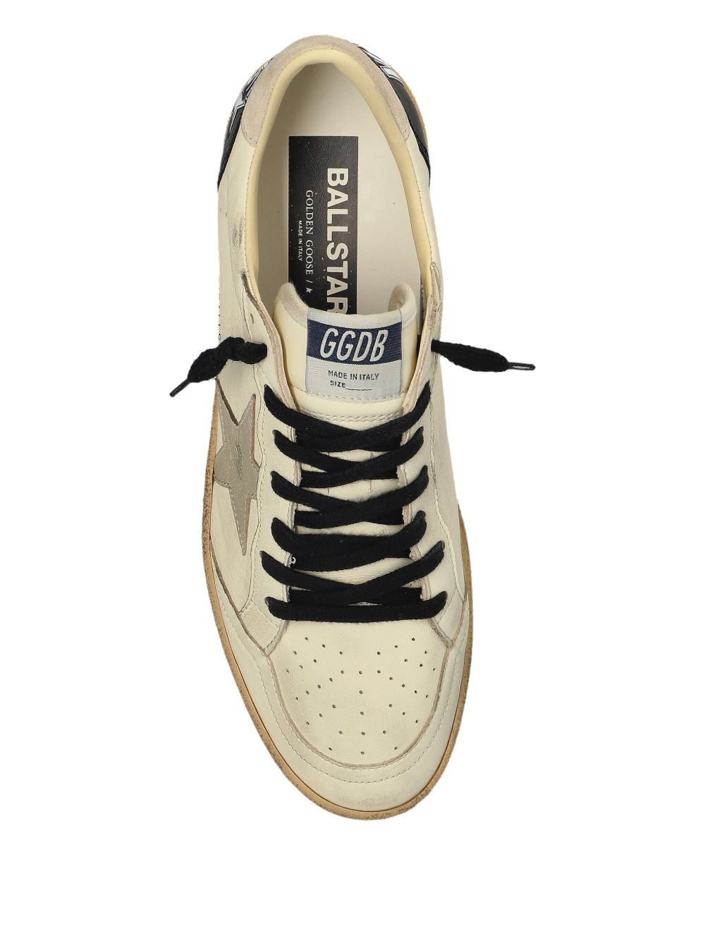 Sneakers Ball Star in beige Golden goose - uomo 